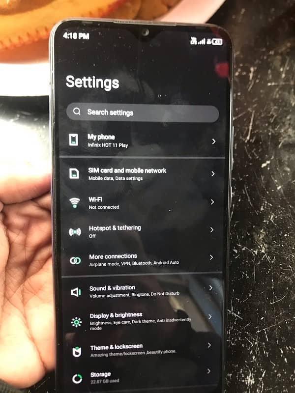 Infinix Hot 11 play 4/64 7