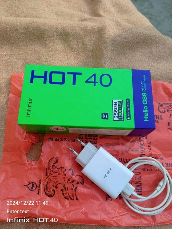 infinix Hot 40 16Gb 256Gb brand new 030166610452 4