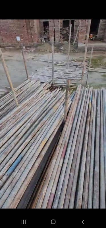 Steel | Scaffolding pipes | TR Garder in Pakistan | Used material 0