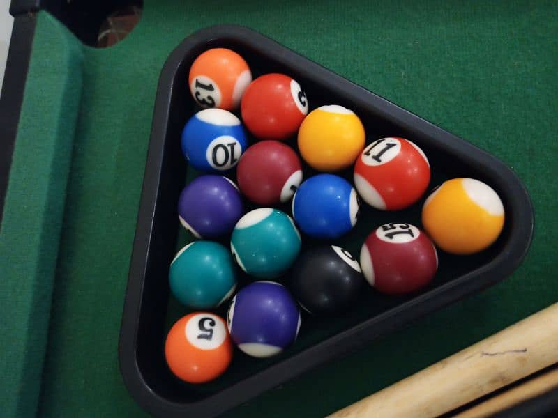 kids toy pool snooker table 12"-18" 2