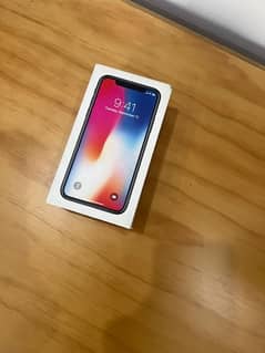 IPhone X (pta approved) (box)