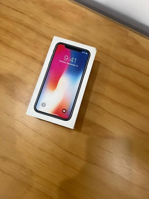 IPhone X (pta approved) (box) 0