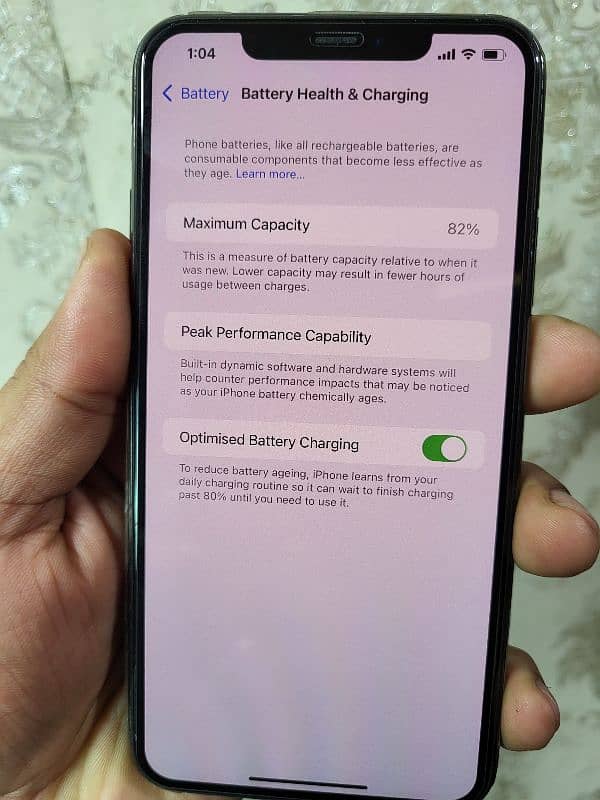 Iphone 11Pro Max PTA Approved 64GB 4