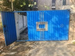 iron door | 2 main doors | blue sliding door for sale