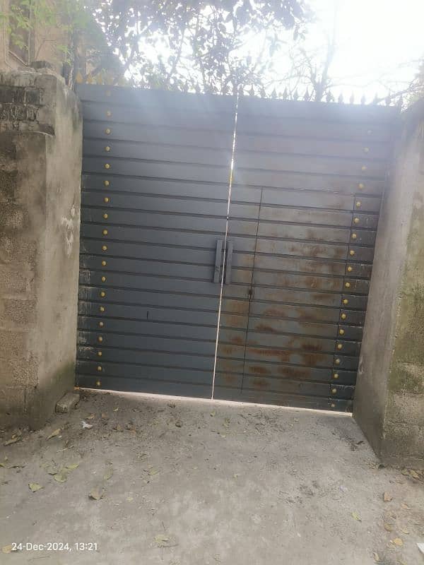 iron door | 2 main doors | blue sliding door for sale 1