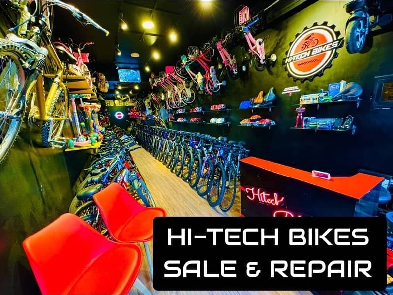 HI-TECH Imported Cycles For Kids n Adults 0