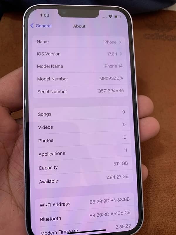 I phone 14 512gb urgent sale 3