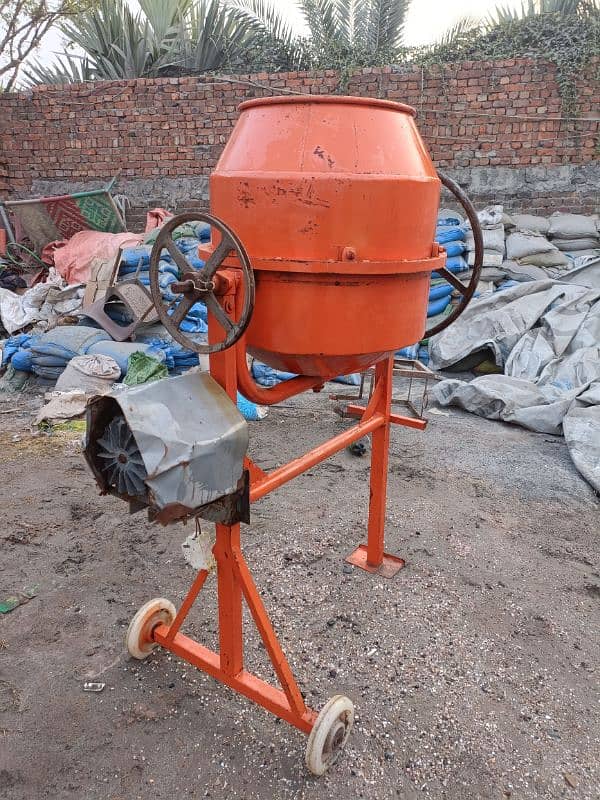 Half Bag Concrete Mixer Machine With Motor 2HP 2