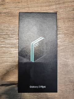 Brand New Samsung Galaxy Z Flip 6 (Non-PTA Sim Time Available)