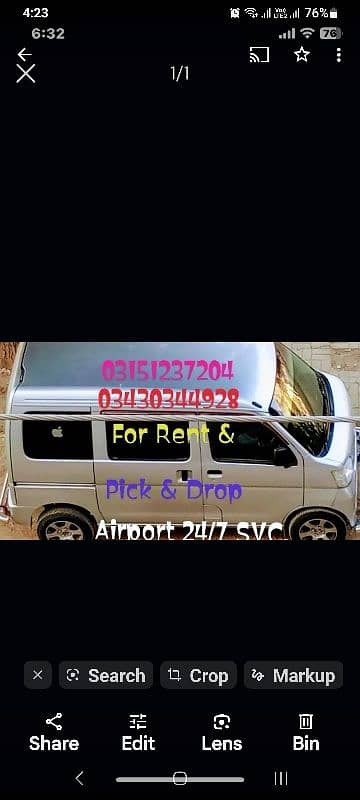 Hijet Van for Rent and Pick & Drop. 0