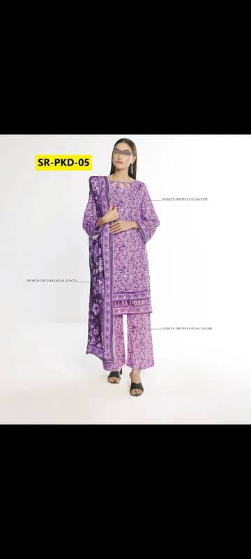 NEW ARRIVALS OF SARINA 3Pc KHADDAR ONLY IN 2800. 4