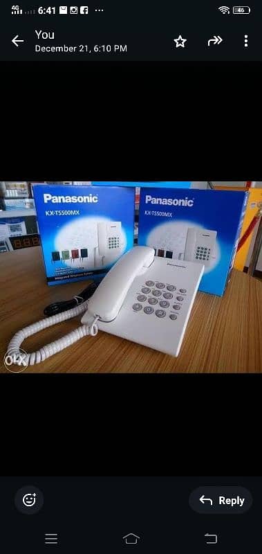 Panasonic telephone S-500  contact 03212123558 0