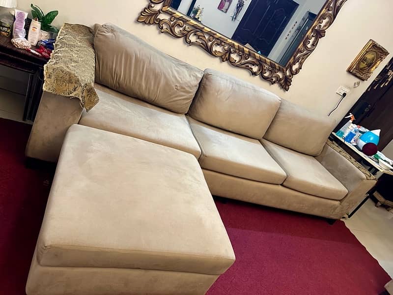 L shape sofa 60k 1