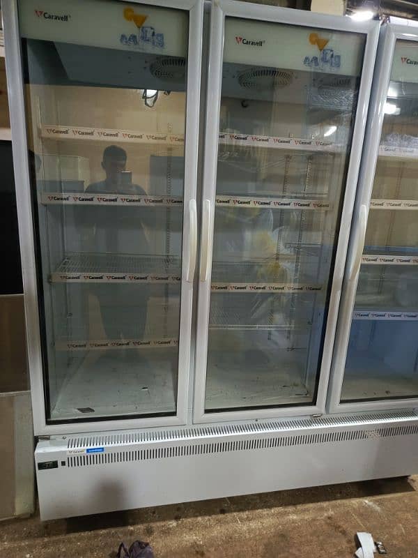 caravell 3 doors freezer 1