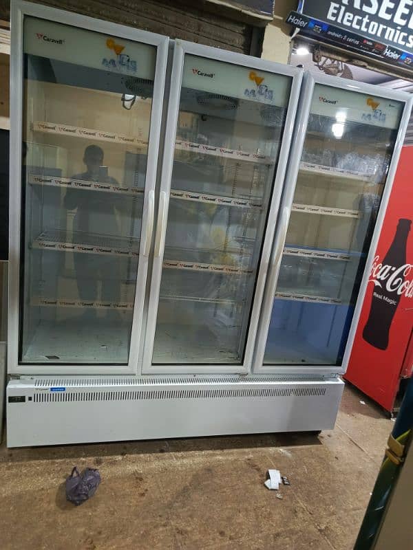 caravell 3 doors freezer 4