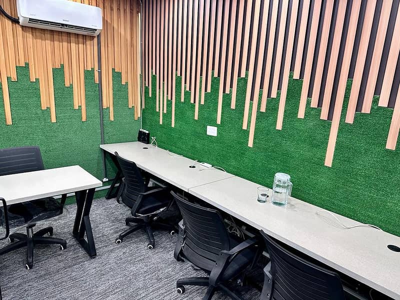 Workstaions Table Co workspace Table & Chairs ( 8000 Per Seat ) 2