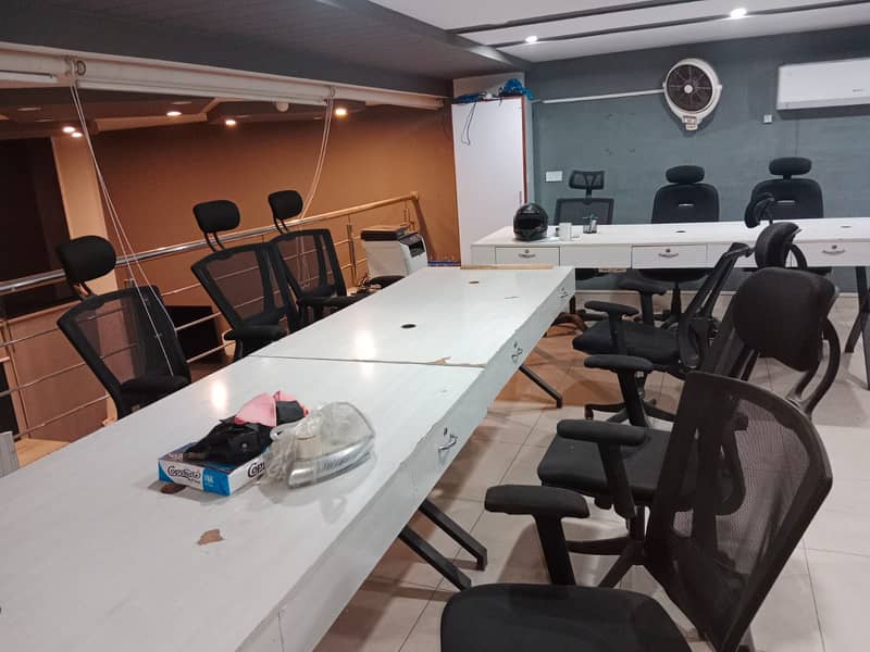 Complete office setup for sale (Ground + Mezzanine) 10