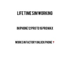 sim lifetime working