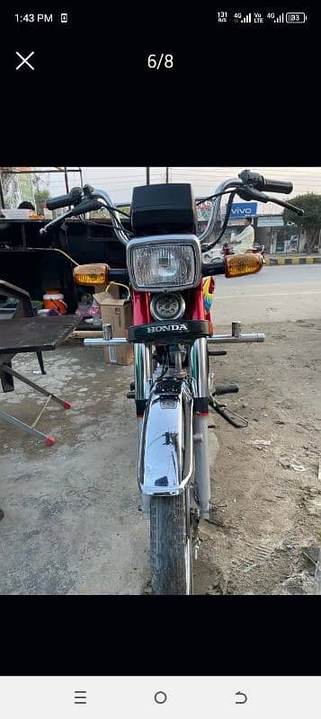 cd 70 brand new condition all ok number laga hiwa ba baki bike ok ha 2