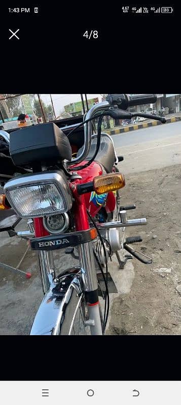 cd 70 brand new condition all ok number laga hiwa ba baki bike ok ha 4