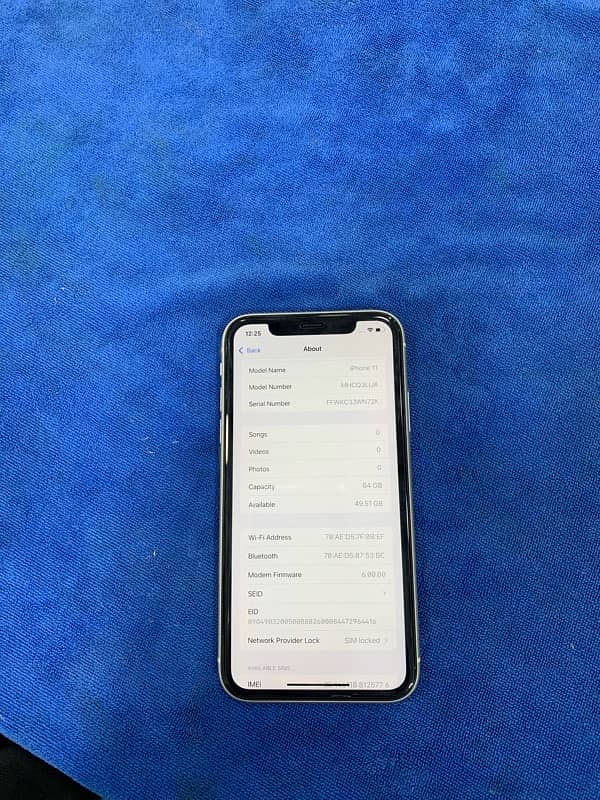 iPhone 1164gb non pta sim locked 86% battery health 6