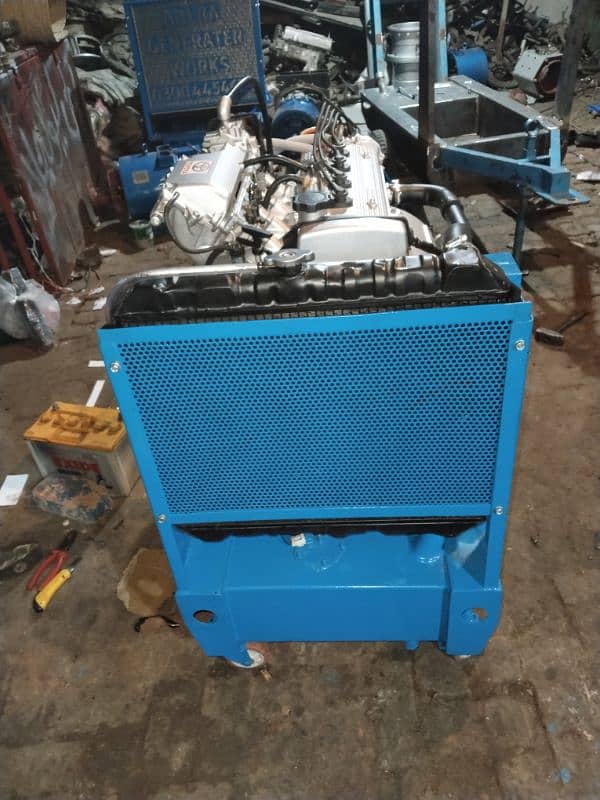 15kva generator gas patrol LPG Toyota gli engine Japanese sound proof 6