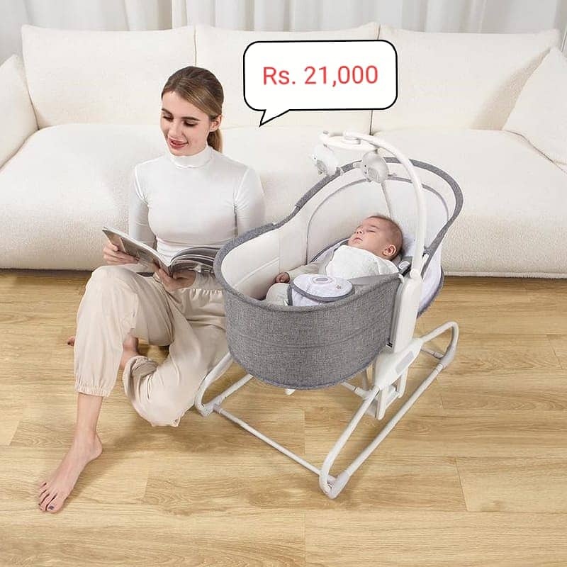 Electric Baby Bed Swing 0337-0337 555 4