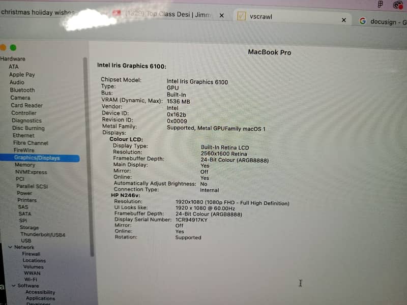 Macbook Pro 2015 Retina Display 8/128 Condition 10/10 4