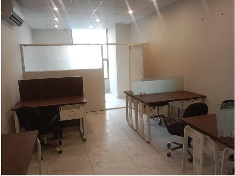 Investment Corridor and Builders offer Area 470 Square feet corporate office Available for rent in Gulberg 3 Lahore 1