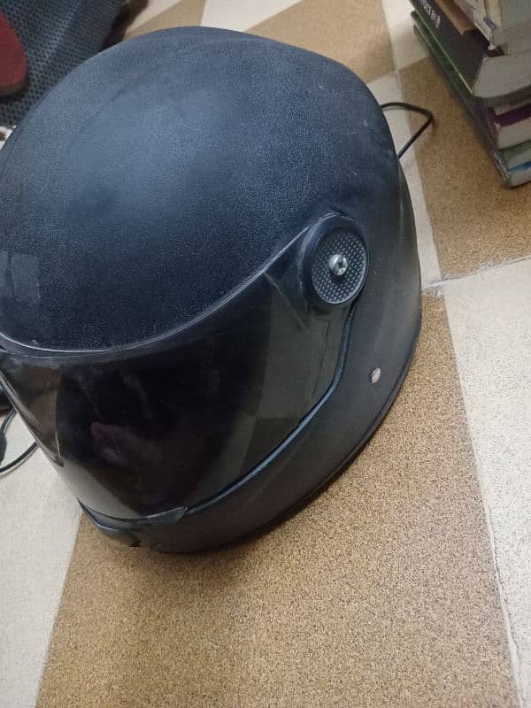 Full black helmet big size 1