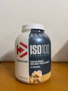 ISO 100 PROTIEN 76 SERVINGS IMPORT FRM UAE ONLY OPEN NEW CONDITION