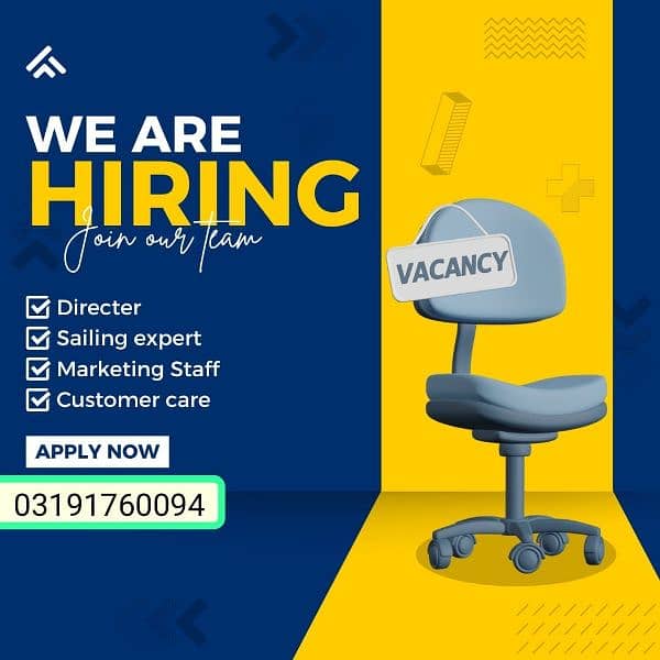 We are Hiring! for Fresher|Experience 0