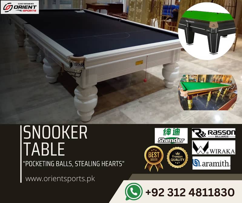 SNOOKER\POOL\BILLIARD\TABLES\CUSES\ACCESSORIES\BADAWA 0