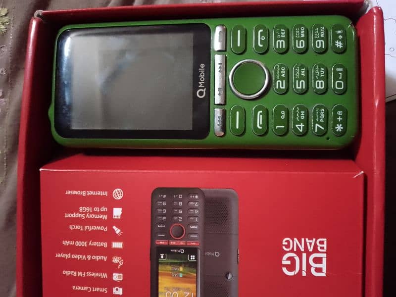 QMobile Big bang+New 8GB memerory card 0