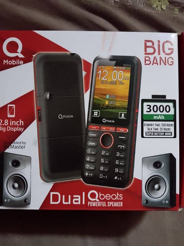 QMobile Big bang+New 8GB memerory card 1