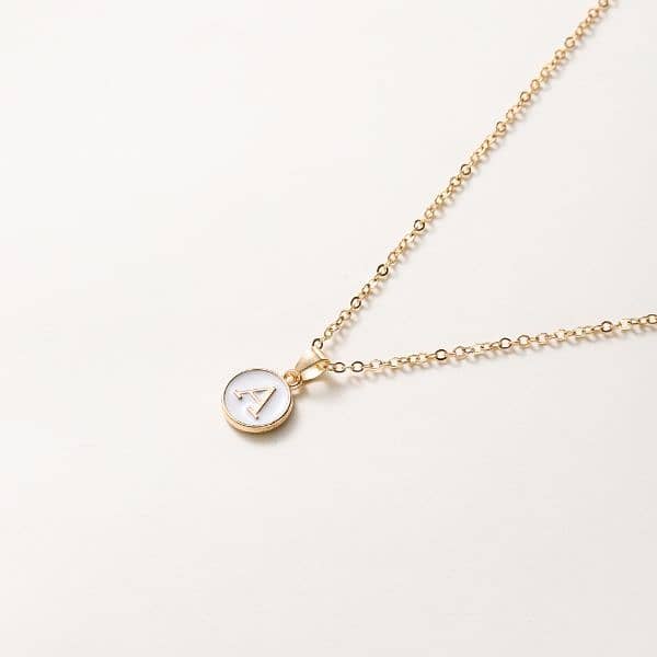 A to Z Alphabet Necklace,Locket,Pendants Gift for Boys Girls/Women 4