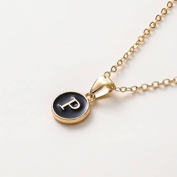 A to Z Alphabet Necklace,Locket,Pendants Gift for Boys Girls/Women 7