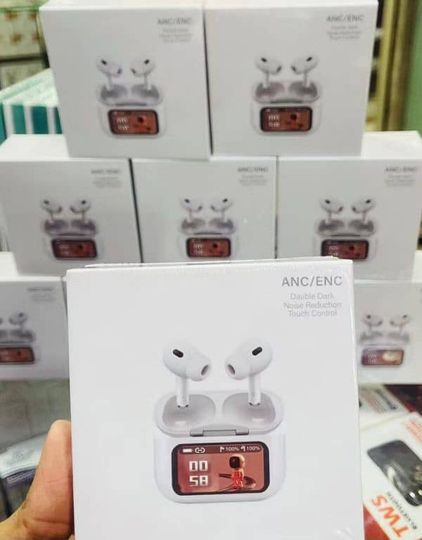 Airpods pro 2 a9 pro display wali 0