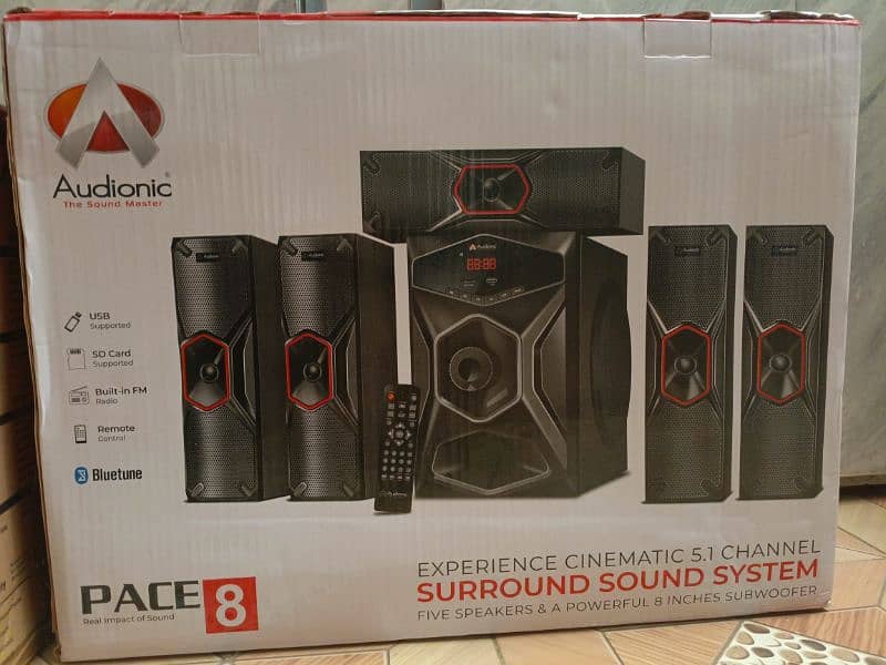 audionic pace 8 speakers 0