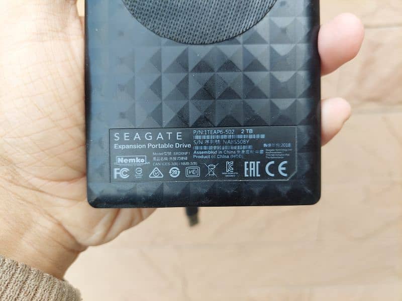 Seagate 2TB External Hard Drive HDD Good Health 1