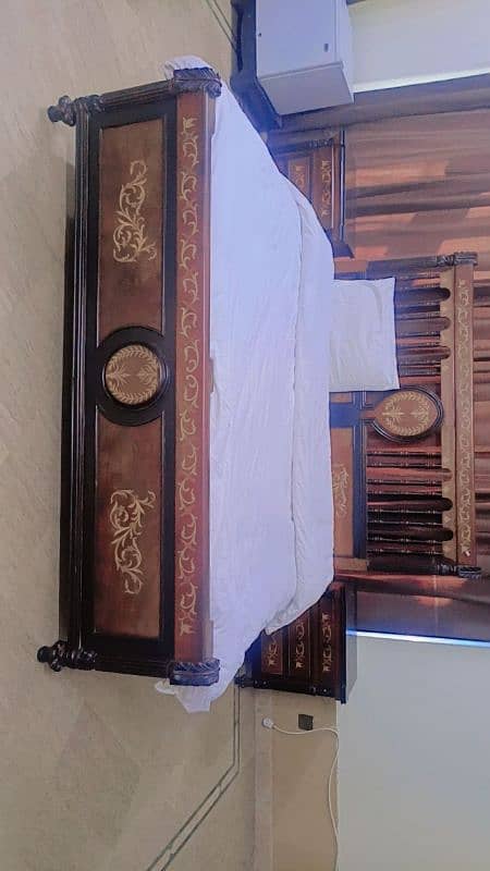 bed, side table , dressing table and console for sale 0