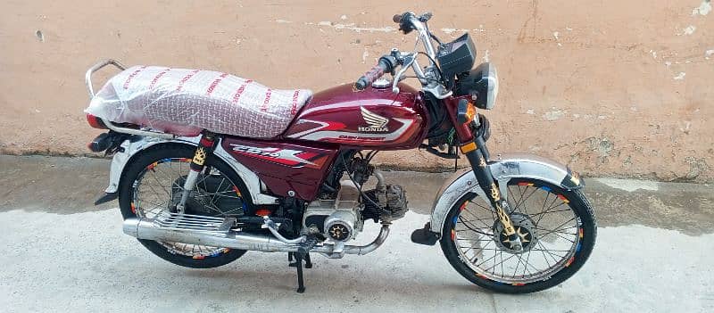 Honda 70 Model 2020/21 Rawalpindi Number 8