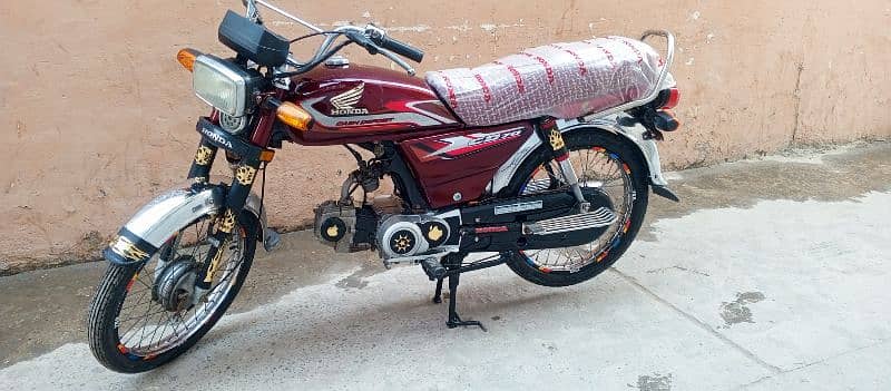 Honda 70 Model 2020/21 Rawalpindi Number 0