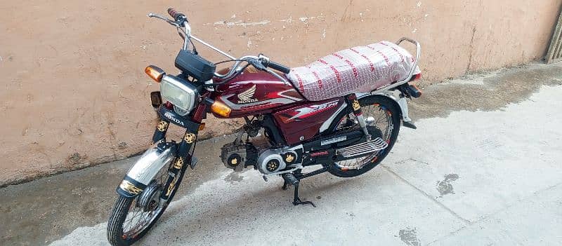 Honda 70 Model 2020/21 Rawalpindi Number 13