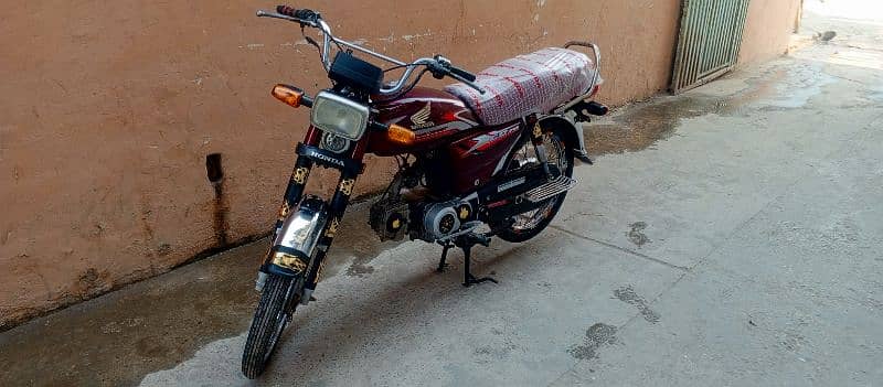 Honda 70 Model 2020/21 Rawalpindi Number 14