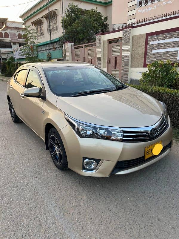 Toyota Corolla Altis Grande model 2015 registration 2016 Auto 0