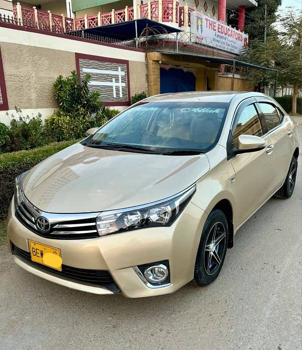 Toyota Corolla Altis Grande model 2015 registration 2016 Auto 1