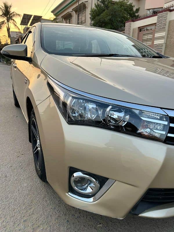 Toyota Corolla Altis Grande model 2015 registration 2016 Auto 3