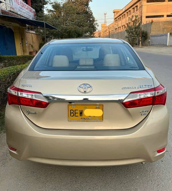 Toyota Corolla Altis Grande model 2015 registration 2016 Auto 8