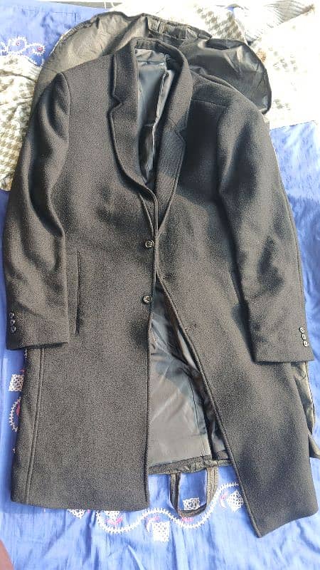 Brand New Black Long Coat (ENGINE) 1